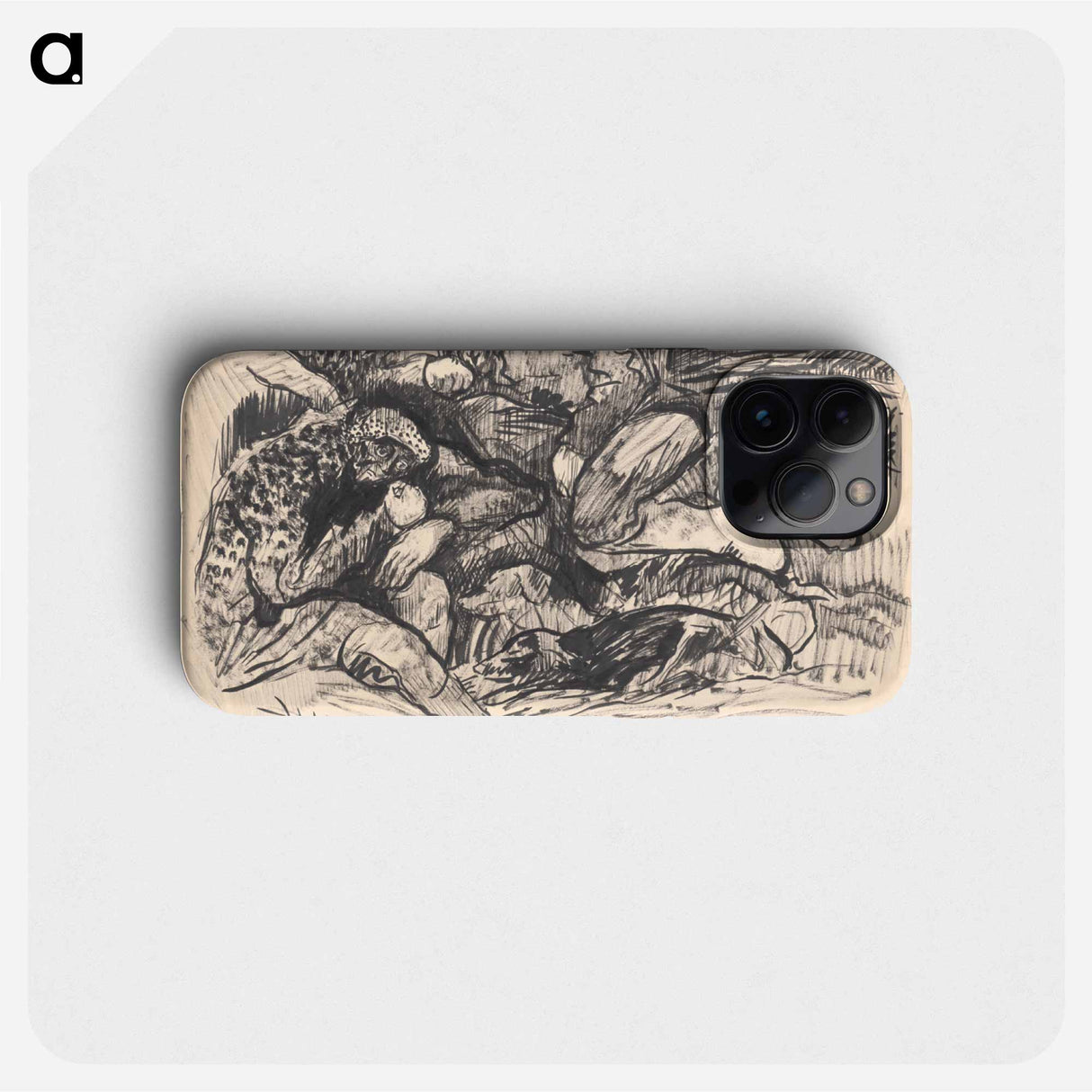 Resting men - アーノルド ピーター ワイズ クビンチャン Phone Case.