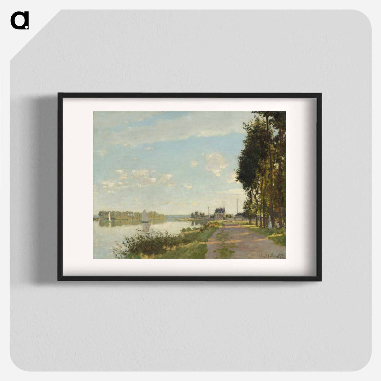 Claude Monet's Argenteuil - Claude Monet Poster.