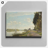 Claude Monet's Argenteuil - クロード モネ Canvas.