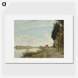 Claude Monet's Argenteuil - クロード モネ Poster.