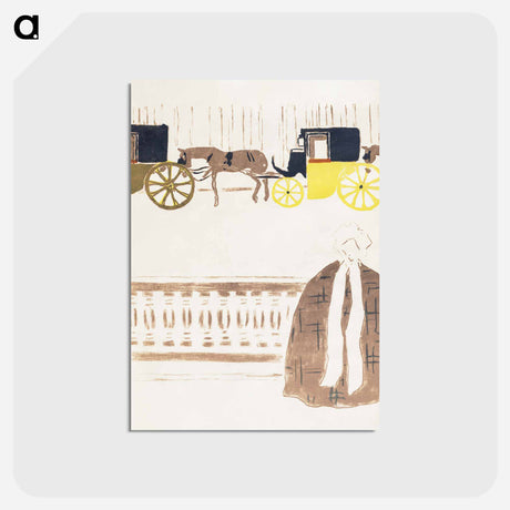 アートポストカード-Nursemaids’ Promenade; Frieze of Carriages
 - クリーブランド美術館 Postcard.