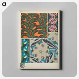E.A. Séguy's vintage butterflies pattern art nouveau from Papillons - E.A.セギー Canvas.