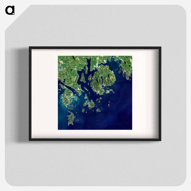 アートポスター-Acadia National Park
 - 上空からの地球 Poster.