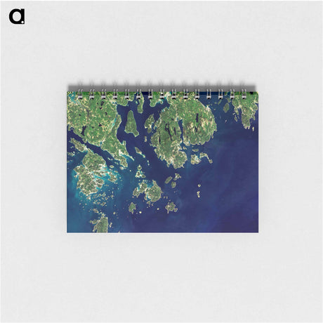 アートメモ帳-Acadia National Park
 - 上空からの地球 Memo.