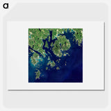 アートポスター-Acadia National Park
 - 上空からの地球 Poster.