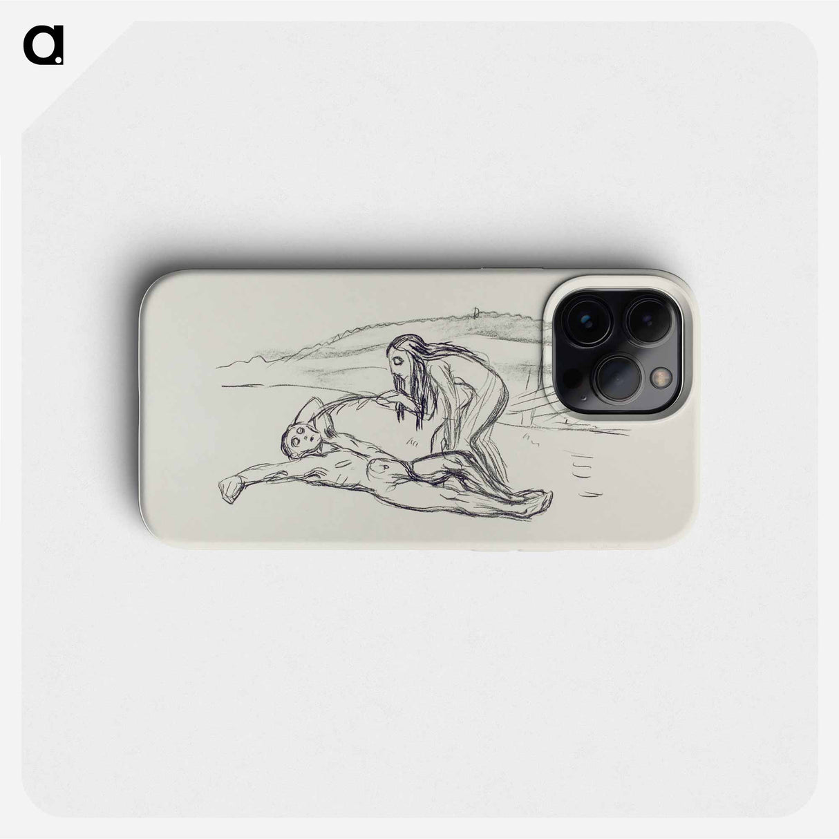 Alpha and Omega - エドヴァルド ムンク Phone Case.