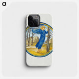 Key of Spring from The Flower Book - エドワード バーン ジョーンズ Phone Case.