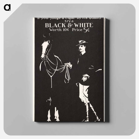 アートパネル-Black & White - エドワード ペンフィールド Canvas.