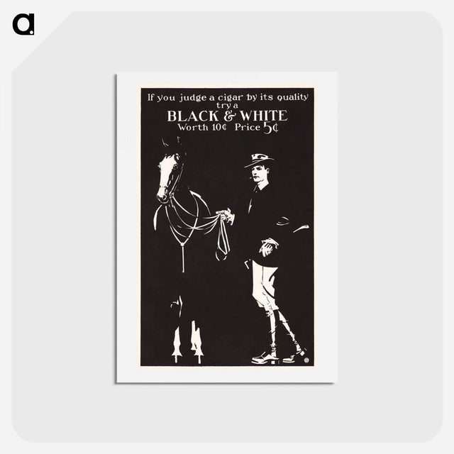 アートポストカード-Black & White - エドワード ペンフィールド Postcard.