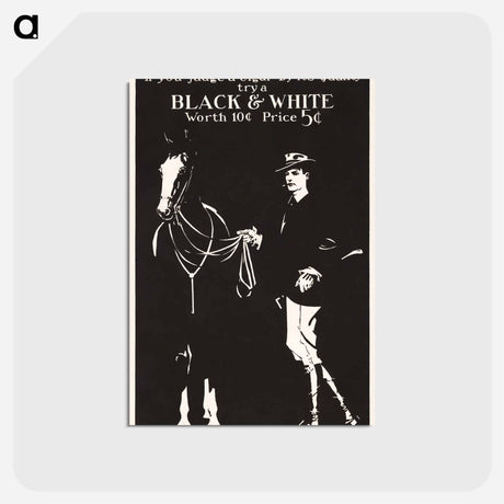 アートポストカード-Black & White - エドワード ペンフィールド Postcard.
