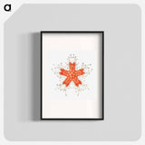 Vintage starfish marine life illustration - エルンスト ヘッケル Poster.