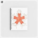 アートメモ帳-Vintage starfish marine life illustration - エルンスト ヘッケル Memo.
