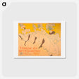 アートポストカード-Mademoiselle Eglantine’s Troupe - アンリ ド トゥールーズ ロートレック Postcard.