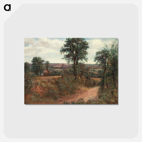 アートポストカード-Lane near Dedham
 - ジョン コンスタブル Postcard.