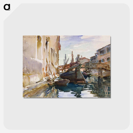 アートポストカード-Giudecca - ジョン シンガー サージェント Postcard.