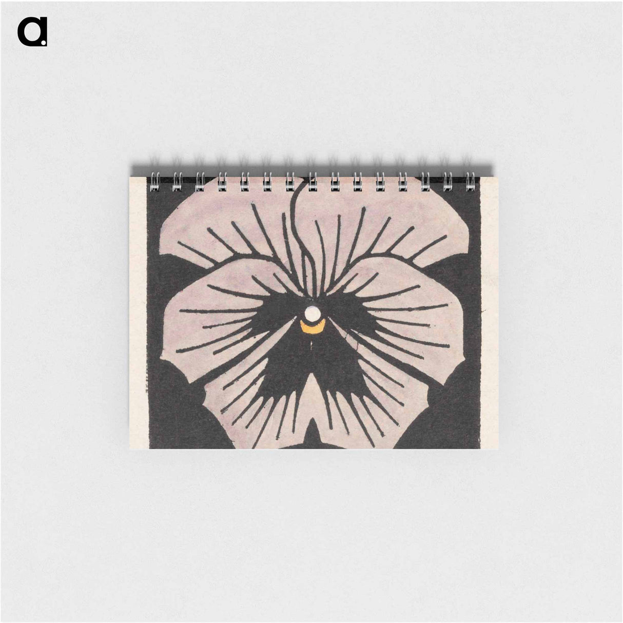 Woodcut flower - ユリー デ フラーハ Memo.