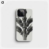 Physostegia Virginiana (Virginian False Dragon–head) - Karl Blossfeldt Phone Case.