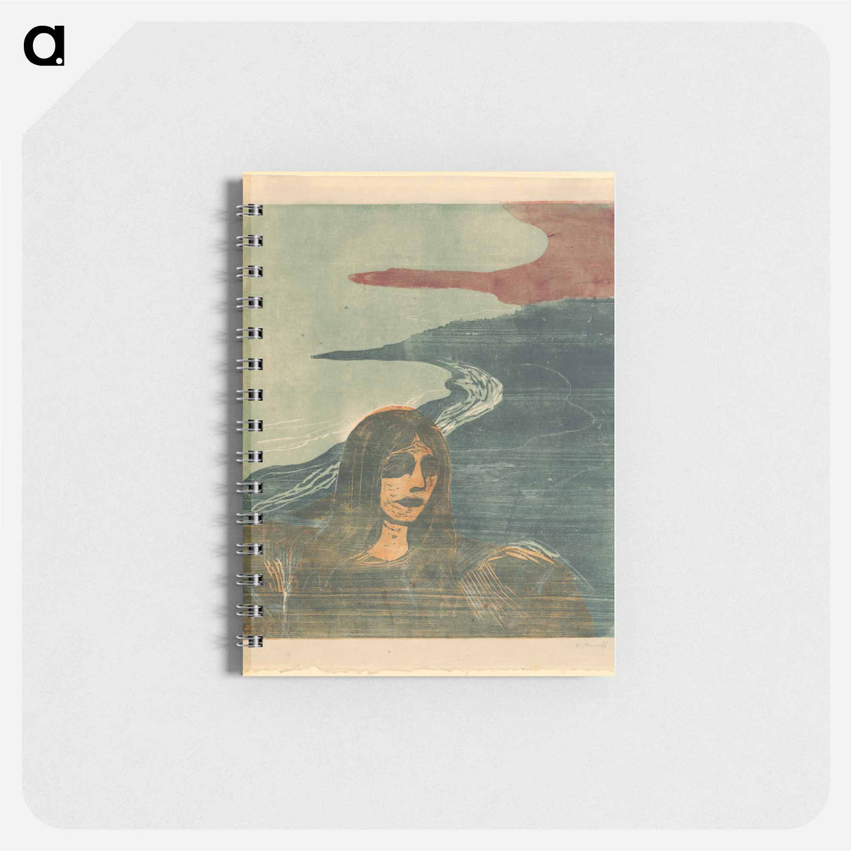 アートメモ帳-Mädchenkopf am Strande
 - バーゼル美術館 Memo.