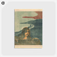 アートポストカード-Mädchenkopf am Strande
 - バーゼル美術館 Postcard.