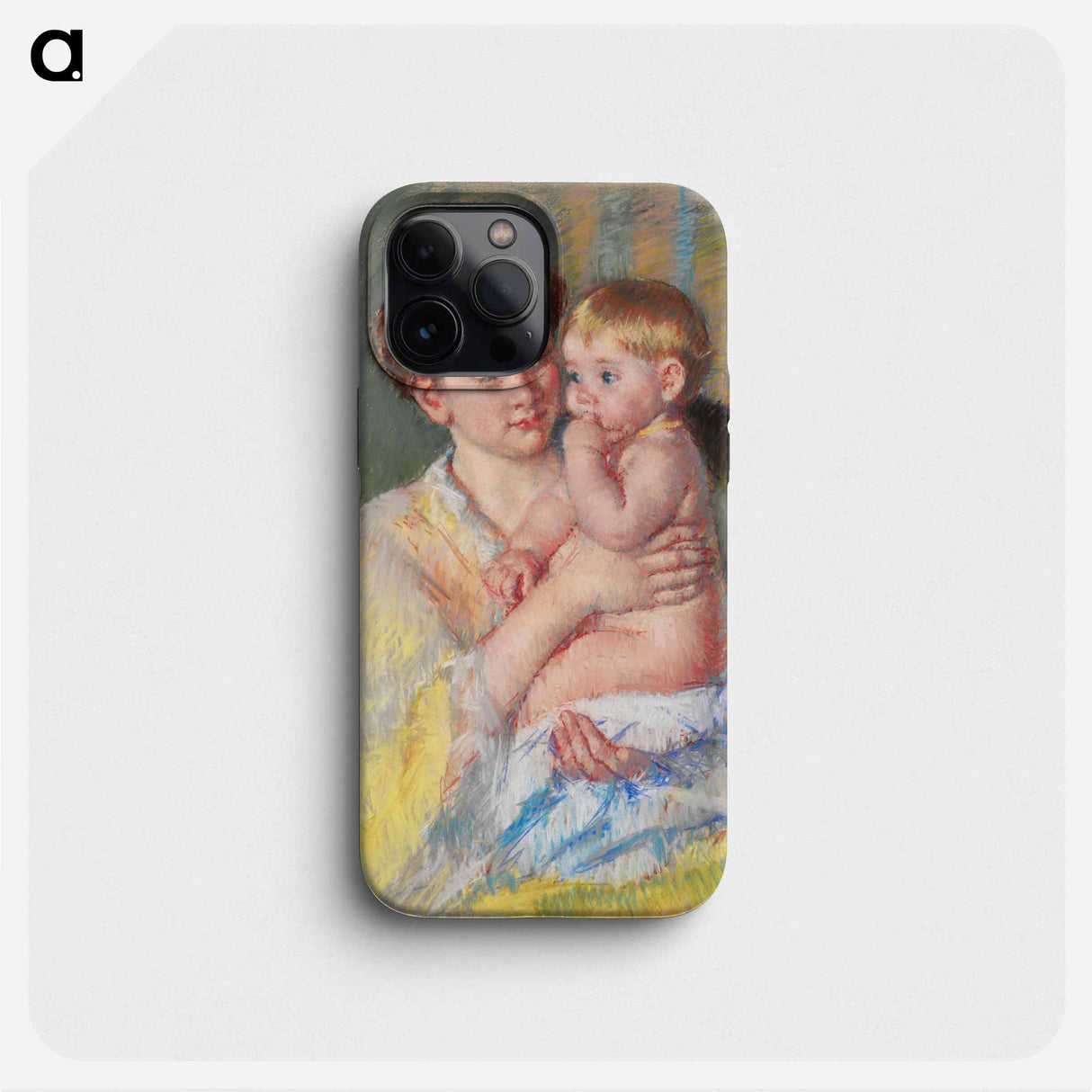 Baby John with Forefinger in His Mouth - Mary Cassatt Phone Case.