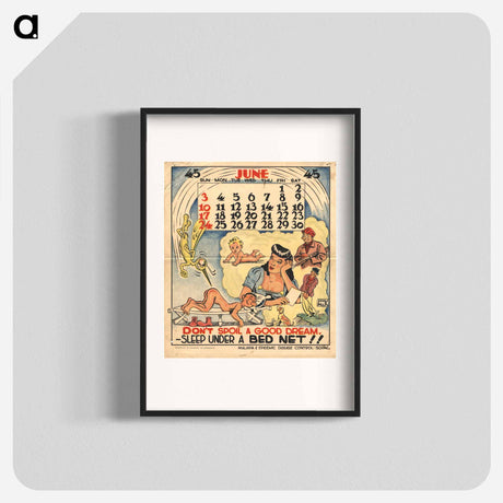 アートポスター-Dream of Domesticity and War
 - 国立医学図書館 Poster.