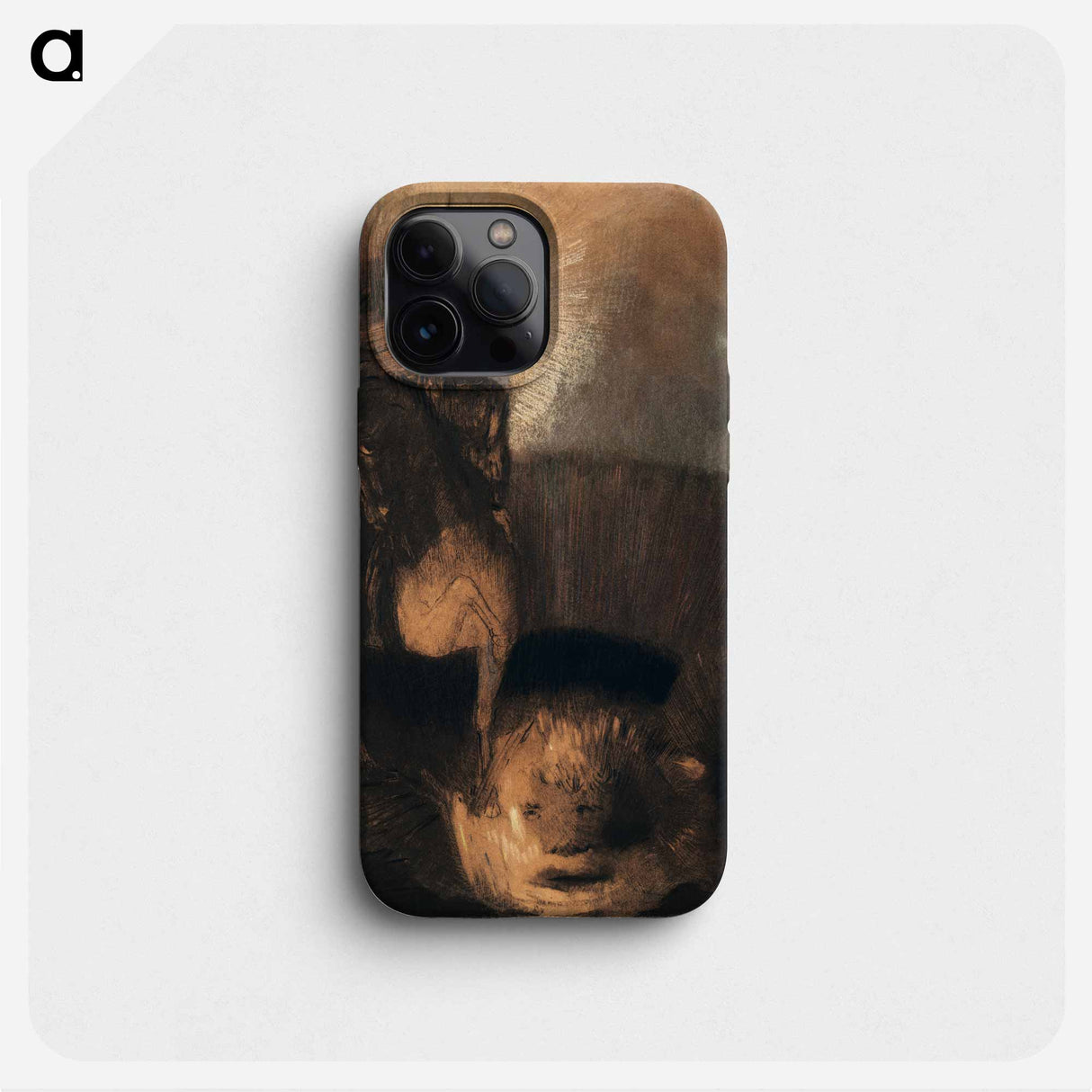 Saint George and the Dragon - Odilon Redon Phone Case.