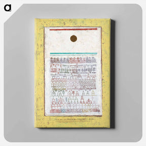 アートパネル-A sheet from the city book
 - パウル クレー Canvas.