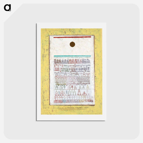 アートポストカード-A sheet from the city book
 - パウル クレー Postcard.