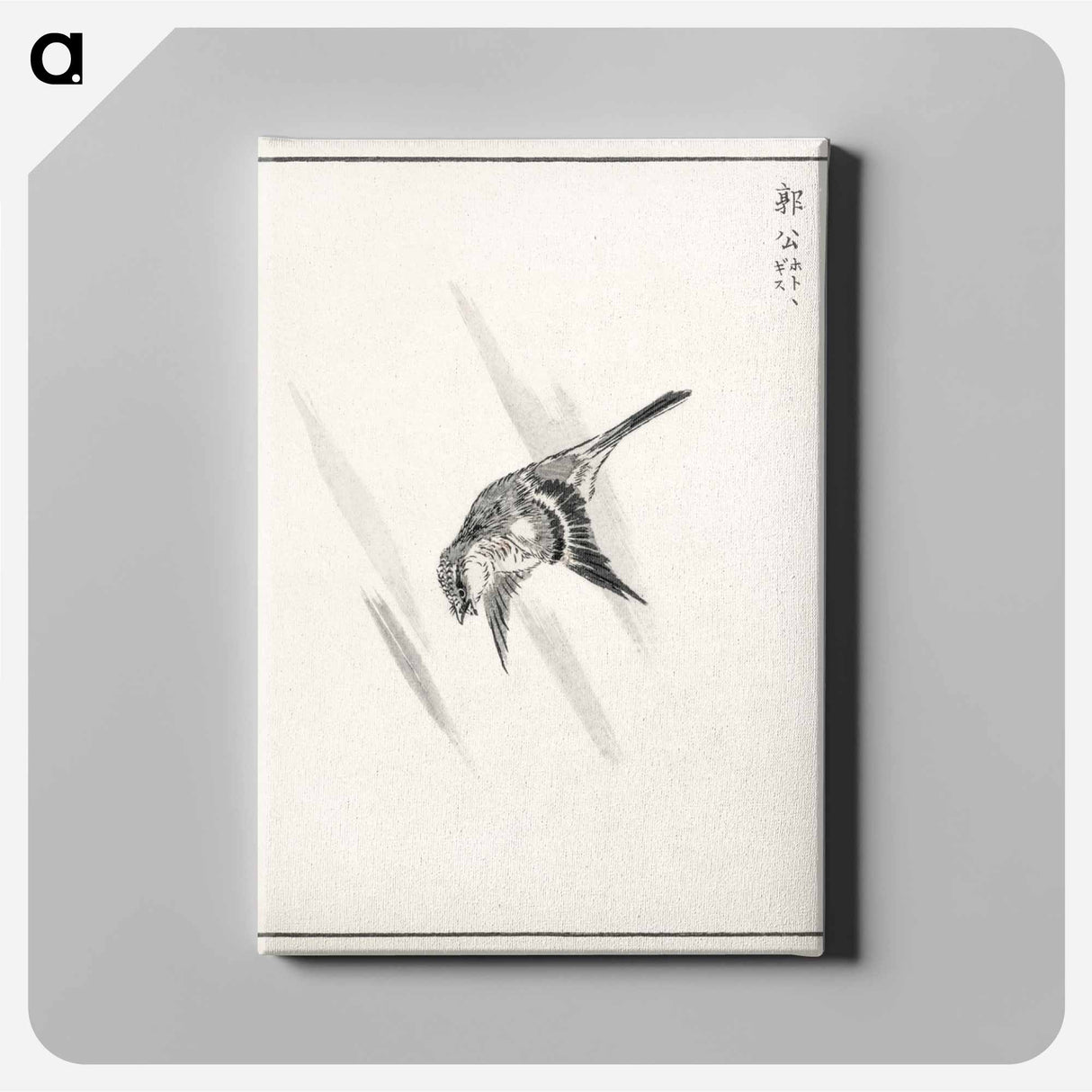 アートパネル-Japanese Cuckoo
 - 鳥類図鑑 Canvas.