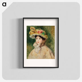 アートポスター-Landscape at Pont–Aven - ピエール オーギュスト ルノワール Poster.