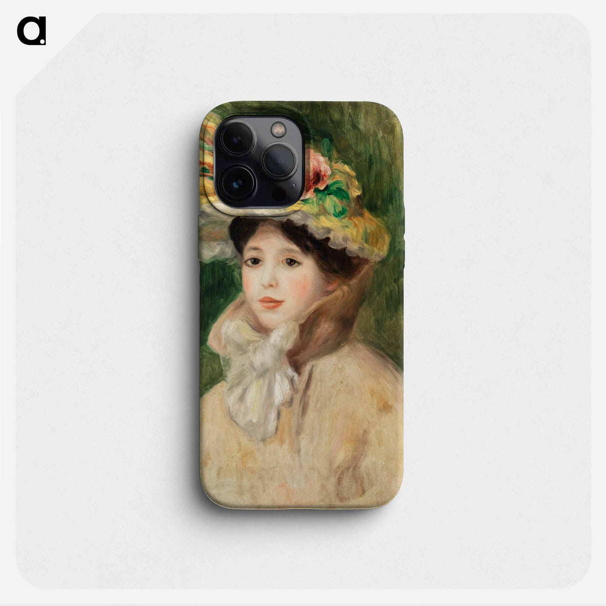 Landscape at Pont–Aven - ピエール オーギュスト ルノワール Phone Case.