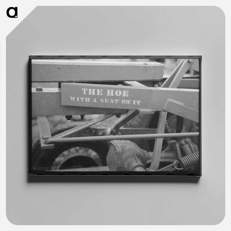 アートパネル-Derrick Painters, Seminole Oil Field
 - ラッセル リー Canvas.