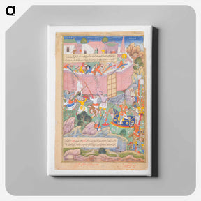 アートパネル-Siege of Baghdad
 - セントルイス美術館 Canvas.