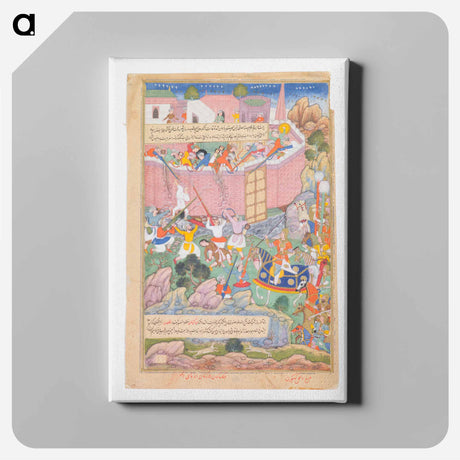 アートパネル-Siege of Baghdad
 - セントルイス美術館 Canvas.