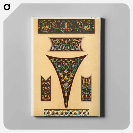 アートパネル-Nineteenth-Century Ornament
 - 装飾の文法 Canvas.