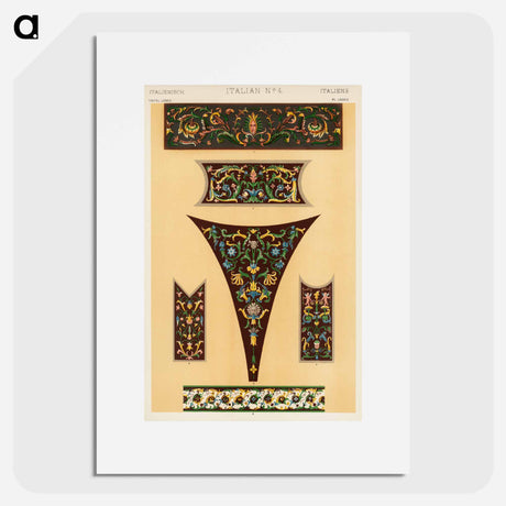 アートポスター-Nineteenth-Century Ornament
 - 装飾の文法 Poster.