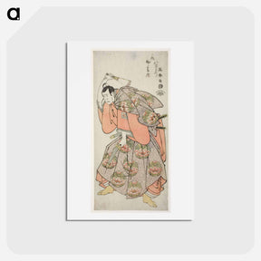 アートポストカード-Kabuki Actor Ichikawa Yaozō III as Saeki Kurando Tsunenori - 東洲斎 写楽 Postcard.