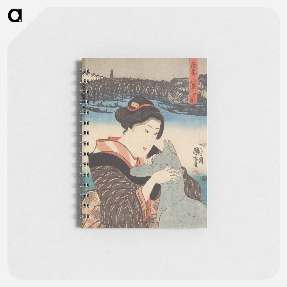 Eight views of night visiting - 歌川 国芳 Memo.