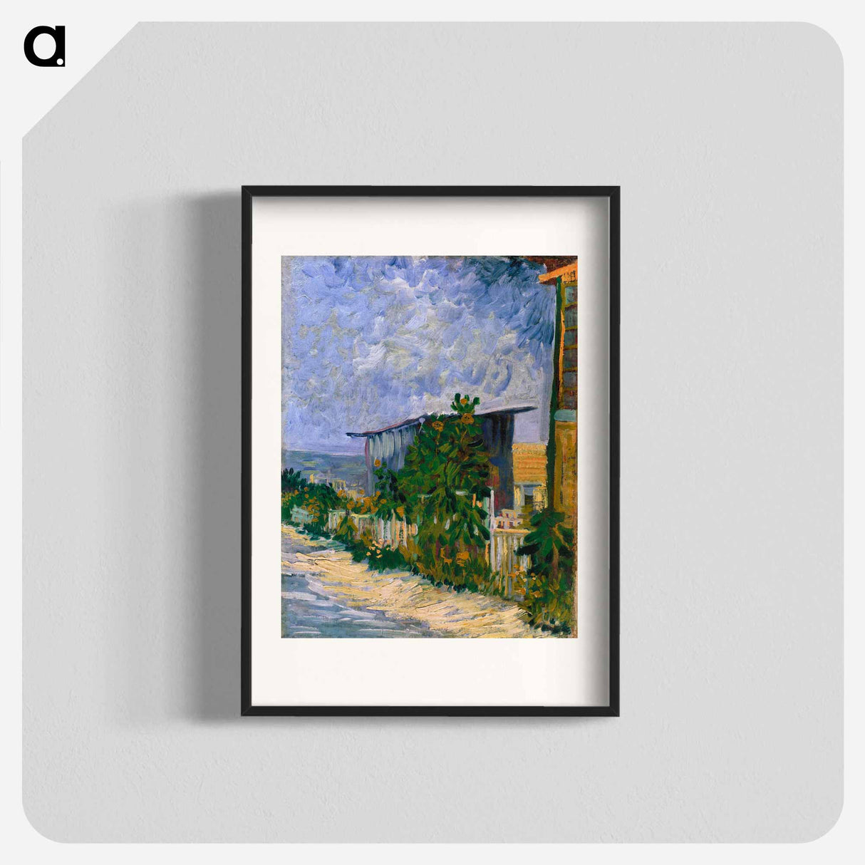 Shelter on Montmartre - Vincent van Gogh Poster.