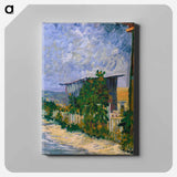 Shelter on Montmartre - フィンセント ファン ゴッホ Canvas.