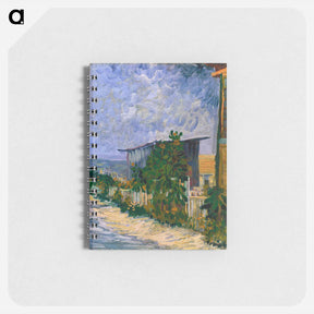 アートメモ帳-Shelter on Montmartre - フィンセント ファン ゴッホ Memo.