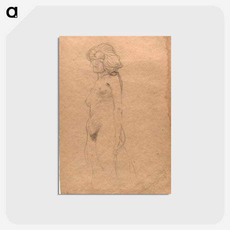 アートポストカード-Female Nude
 - ウィーン博物館 Postcard.