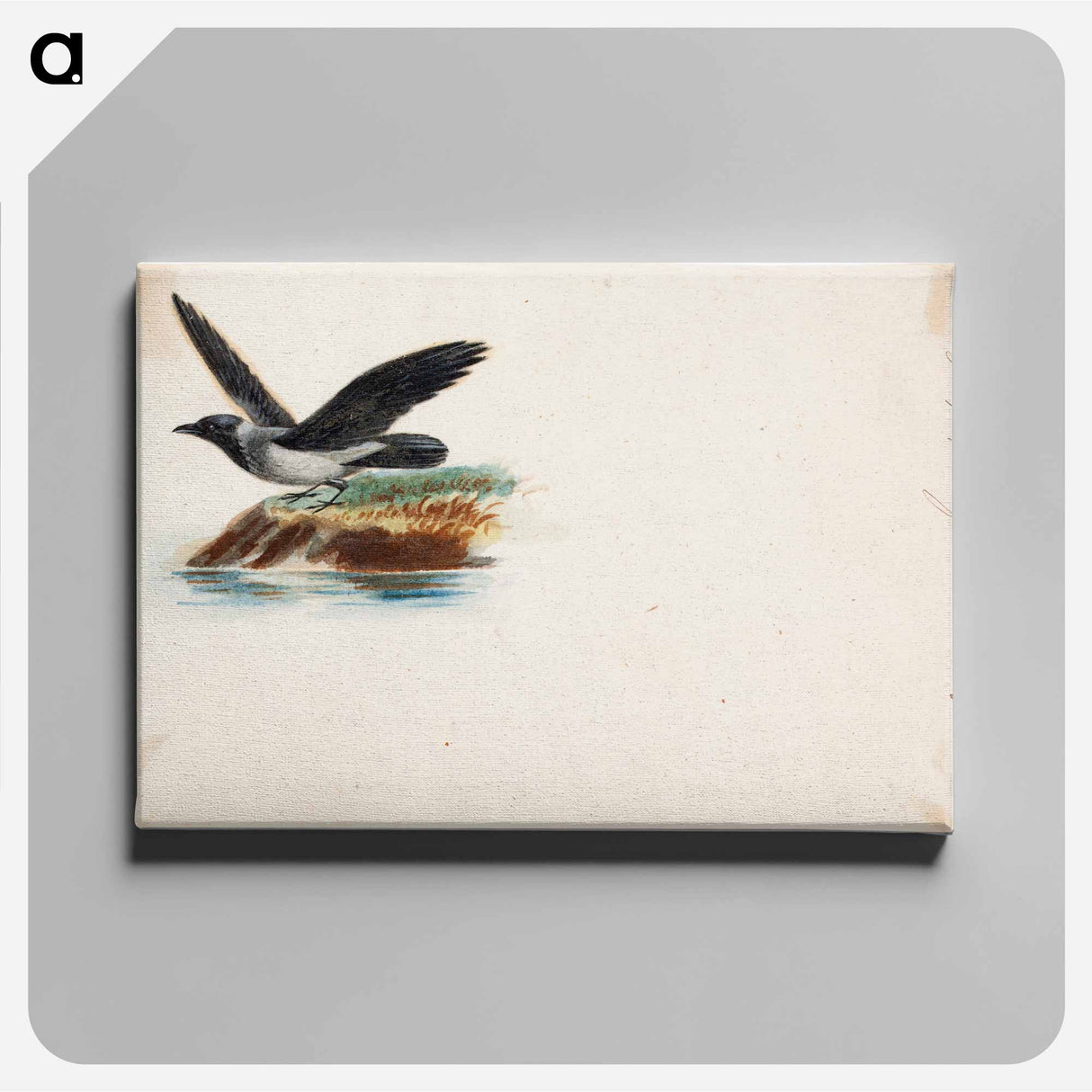 Crow - ヴィルヘルム フォン ライト Canvas.