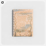 アートメモ帳-Songs of Innocence, Plate 8, "The Lamb" - ウィリアム ブレイク Memo.