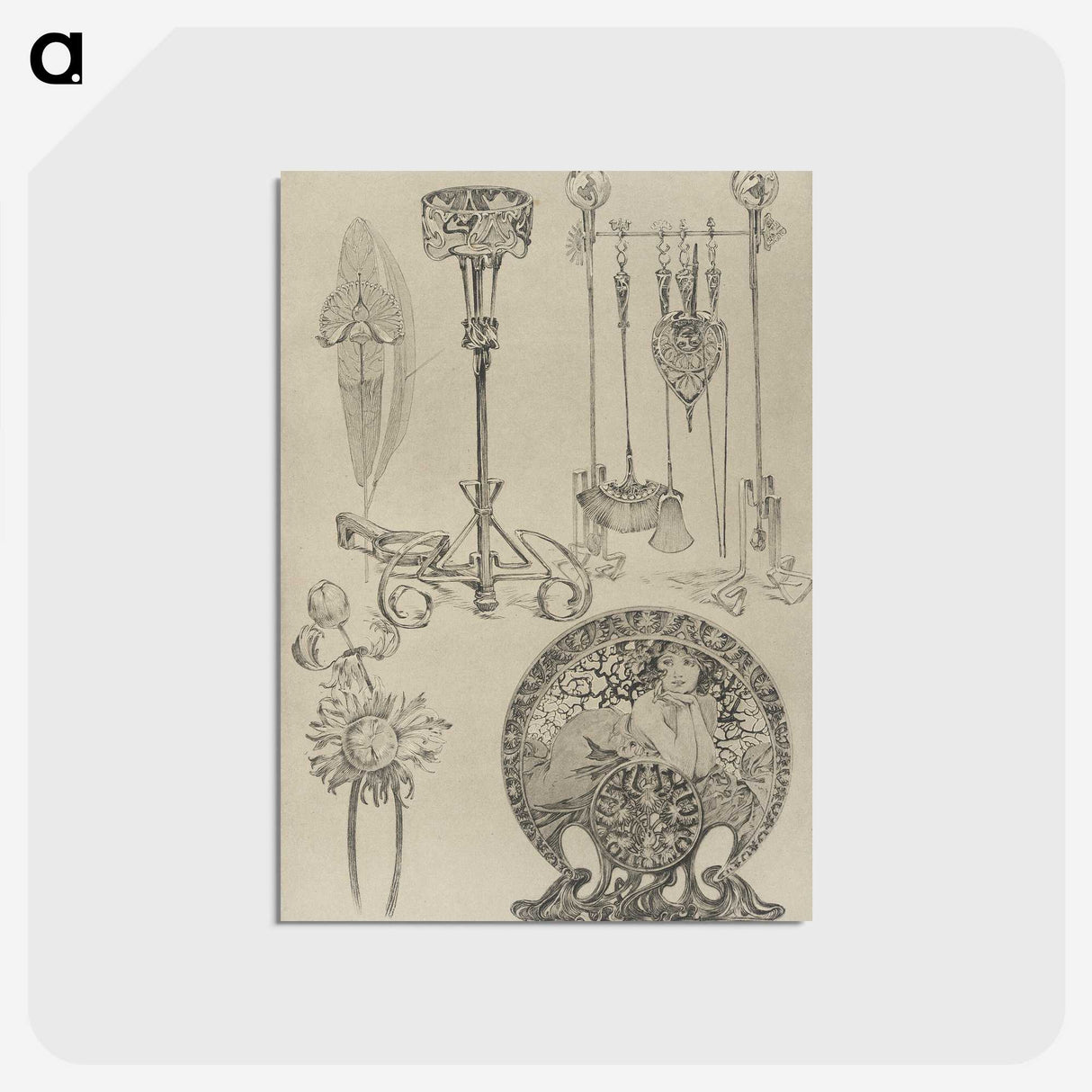 1-95_Alphonse-Mucha_postcard