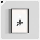 アートポスター-Eiffel Tower Engraving
 - 大英図書館 Poster.