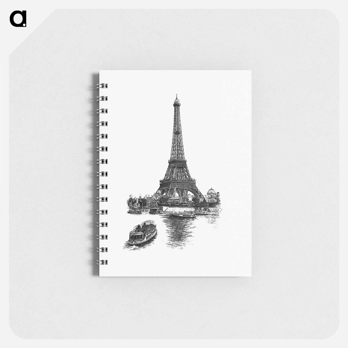 アートメモ帳-Eiffel Tower Engraving
 - 大英図書館 Memo.