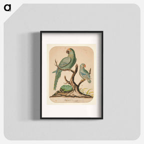 アートポスター-Two Parrots on a Barren Tree - チャールズ デムス Poster.