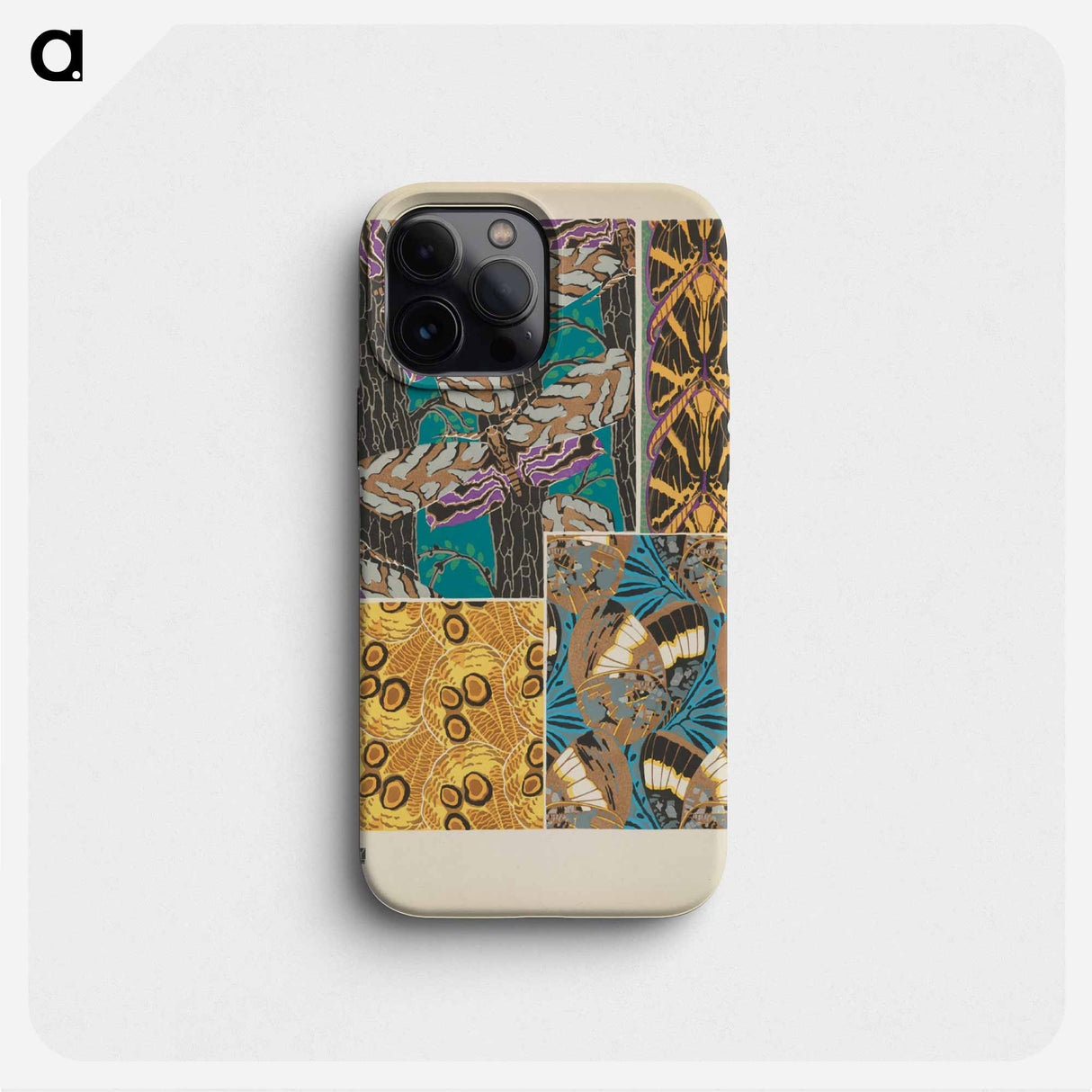 E.A. Séguy's vintage butterflies pattern art nouveau from Papillons - E.A.セギー Phone Case.