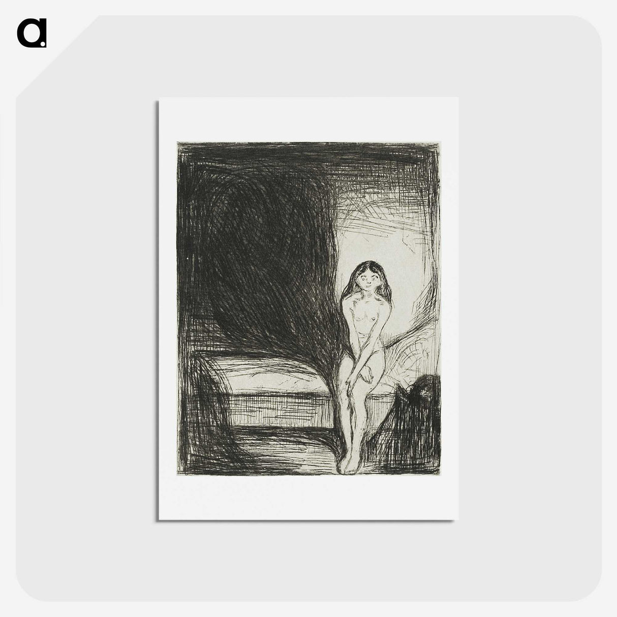 1-95_Edvard-Munch_hagaki